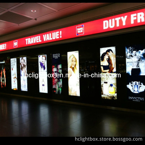 LED Backlit Light Box Wall Mounted Lighting Sign Board